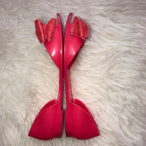 CHINESE LAUNDRY Sweet Caroline Coral Jelly Flats Sz 38/ US 7 - 7.5 - Picture 8 of 8